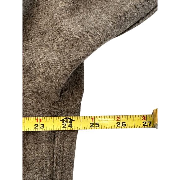 PENDLETON 'Outdoorsman' 100% Wool Long Sleeve Shirt Flap Pockets-Men's Size L - Picture 6 of 12